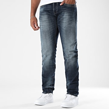 Le Temps Des Cerises - Adjustierte Jeans 711 Foener Blau Denim