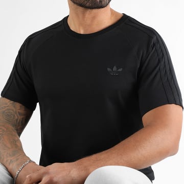 Adidas Originals - Tee Shirt A Bandes Tight 3 Stripes JX1542 Noir