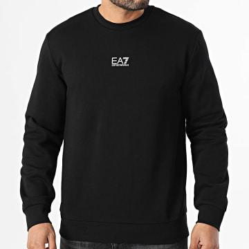 EA7 Emporio Armani - Sudadera con cuello redondo 8NPM34-PJVTZ Negro