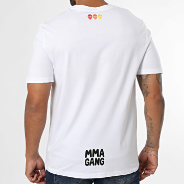 MMA GANG - Tee Shirt Oversize Large MMA GANG Rouge Blanc