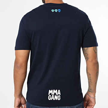 MMA GANG - Tee Shirt Oversize Large MMA GANG Bleu Bleu Marine