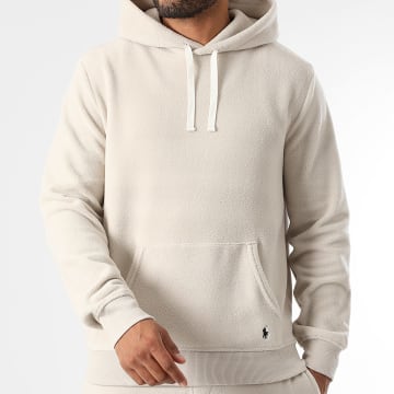 Polo Ralph Lauren - Sweat Capuche Polaire Original Player Beige