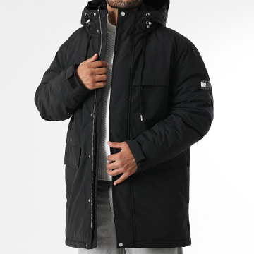 Tommy Jeans - Parka Longue Capuche City Ready 2251 Noir