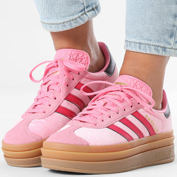 Adidas Originals - Baskets Femme Gazelle Bold JR5964 Bliss Pink Ruby Red Maroon