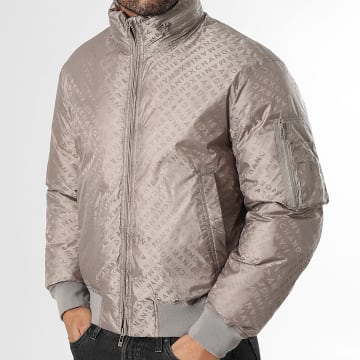 Armani Exchange - Giacca Con Cappuccio Zippata XM001088-AF16592 Beige