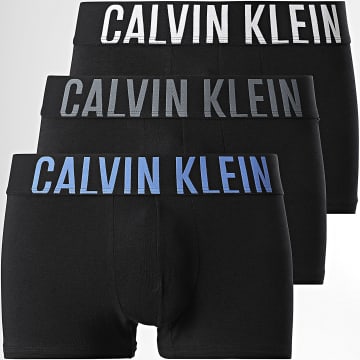 Calvin Klein - Juego De 3 Boxers NB3608A Negro Azul Gris Blanco