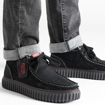 Clarks - Zapatillas Torhill Hi Black x Stranger Things