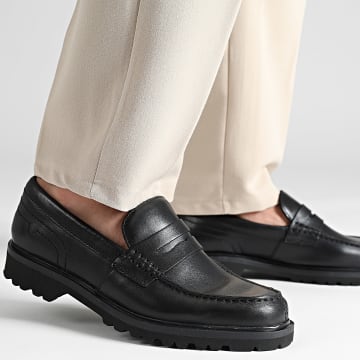 Clarks - Berwick Lo Zapatos de cuero negro