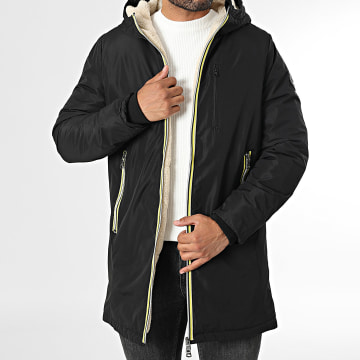 Classic Series - Toffee Parka negra con capucha
