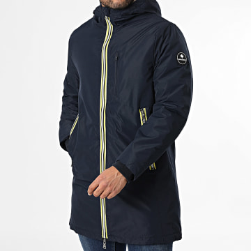 Classic Series - Chaqueta con capucha azul marino Toffee Zip