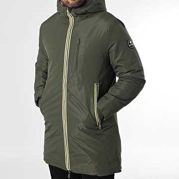 Classic Series - Parka con capucha Toffee Verde caqui