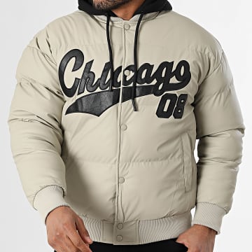 KZR - Doudoune Capuche 250 Beige