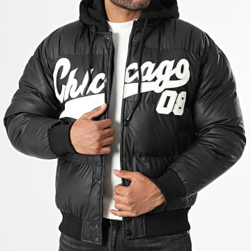 KZR - Doudoune Capuche 250 Noir