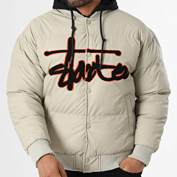 KZR - 252 Giacca con cappuccio beige