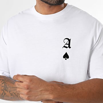 Luxury Lovers - The Ace Of Spades Tee Shirt Negro Blanco