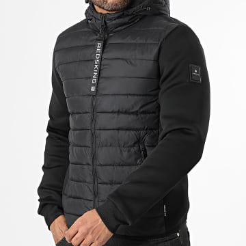 Redskins - Cant Antartica Giacca con cappuccio nero