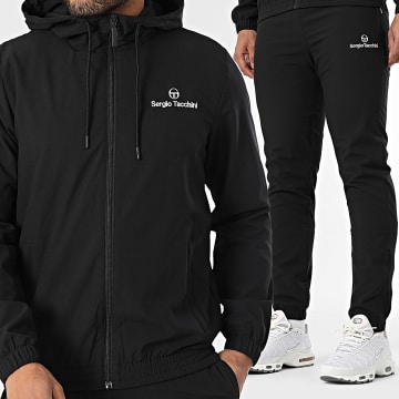 Sergio Tacchini - Ensemble De Survetement Carson Ripstop 41510 41371 Noir