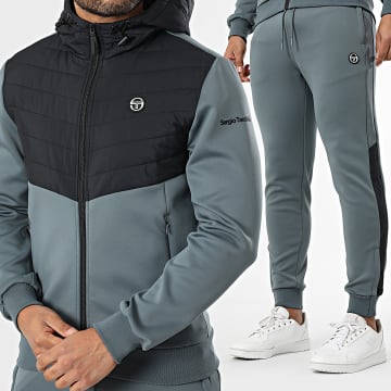 Sergio Tacchini - Altair 41260 Chándal Gris Carbón Negro