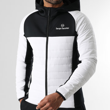 Sergio Tacchini - Plumífero Light Flam 41196 Blanco Negro