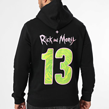 Rick Et Morty - Hybrid Hoodie Negro