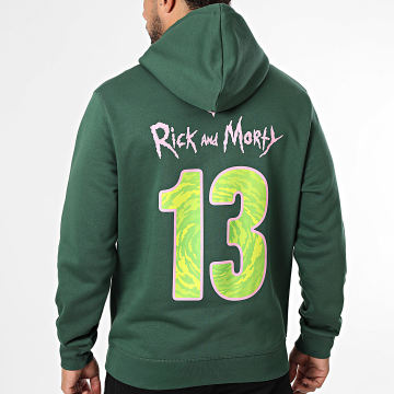 Rick Et Morty - Sudadera con capucha Hybrid Verde