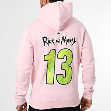 Rick Et Morty - Sudadera con capucha Hybrid rosa