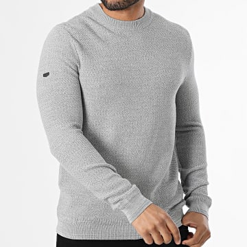 Superdry - Jersey LW Cotton Texture M6110681A Gris jaspeado