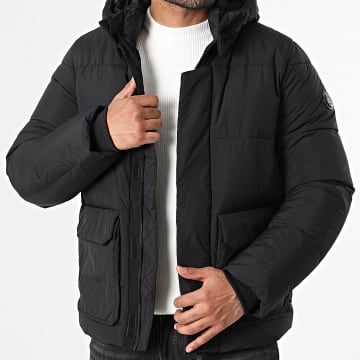 Teddy Smith - Chaqueta con Capucha Elwin 12017869D Negro