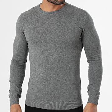 Tiffosi - Pull Boss 10041585 Gris Chiné