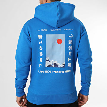 Black Industry - Sudadera con capucha Japan 07 Azul real