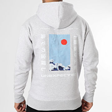 Black Industry - Sweat Capuche Japan 07 Gris Chiné