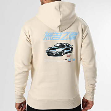 Black Industry - Japón 01 Sudadera con capucha beige