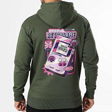 Black Industry - Sweat Capuche Japan 11 Vert Kaki