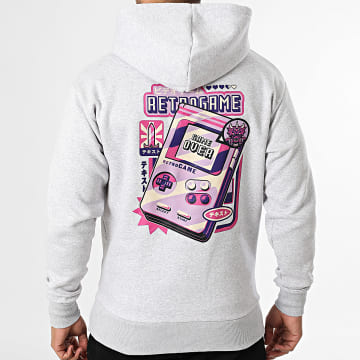 Classic Series - Sweat Capuche Japan 11 Gris Chiné