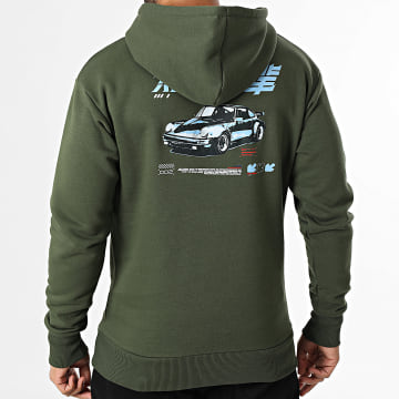 Black Industry - Sweat Capuche Japan 01 Vert Kaki