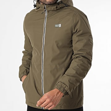 Deeluxe - Chaqueta con capucha y cremallera Vincourt 05V6303M Verde caqui