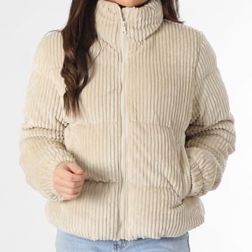 Deeluxe - Plumífero Mujer Noelia Beige