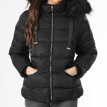 Deeluxe - Plumífero con Capucha Mujer Ginnie Negro