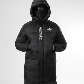 Helvetica - Doudoune Capuche Capri 3 Noir