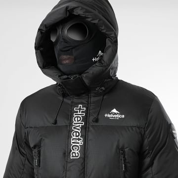 Helvetica - Kapuzenjacke Capri 3 Schwarz