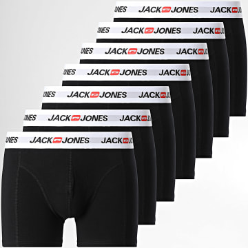 Jack And Jones - Lot De 7 Boxers Corp Old Logo Noir