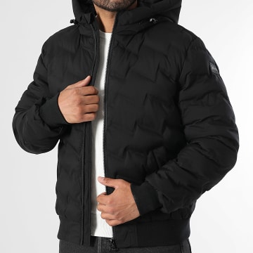 Schott NYC - Darmell Kapuzenjacke Schwarz