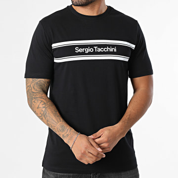 Sergio Tacchini - Tee Shirt Acquario 41236 Nero