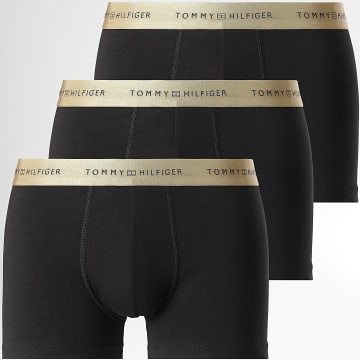Tommy Hilfiger - Lot De 3 Boxers 3411 Noir Doré