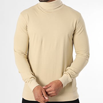 Armita - 345 Beige Roll Neck Sweater