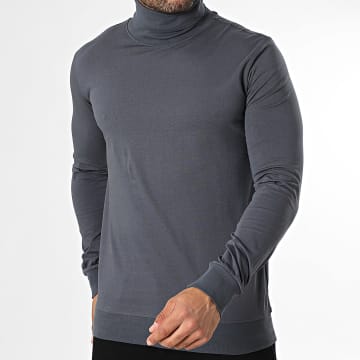 Armita - 345 Jersey de cuello alto gris antracita