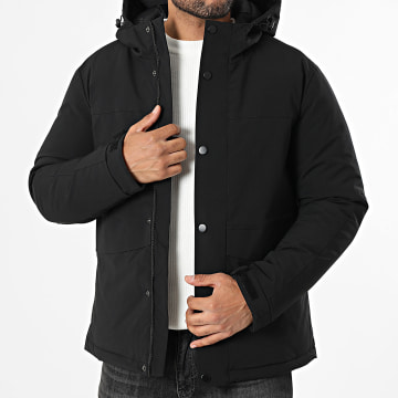 Kymaxx - Parka Capuche Noir
