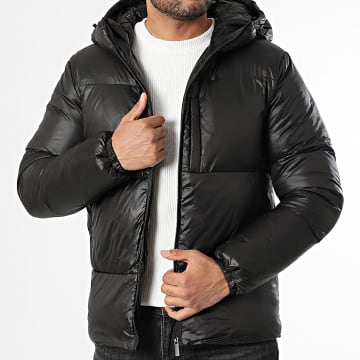 Kymaxx - Doudoune Capuche Noire