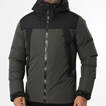 Kymaxx - Khaki Green Hooded Parka