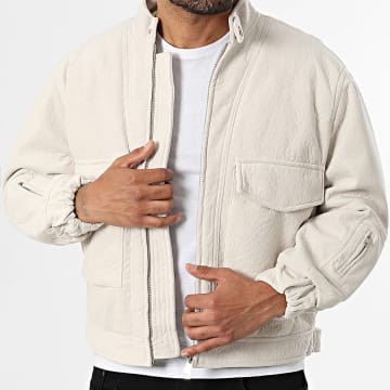 Classic Series - Chaqueta con Cremallera 562 Beige Claro